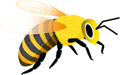蜜蜂插畫